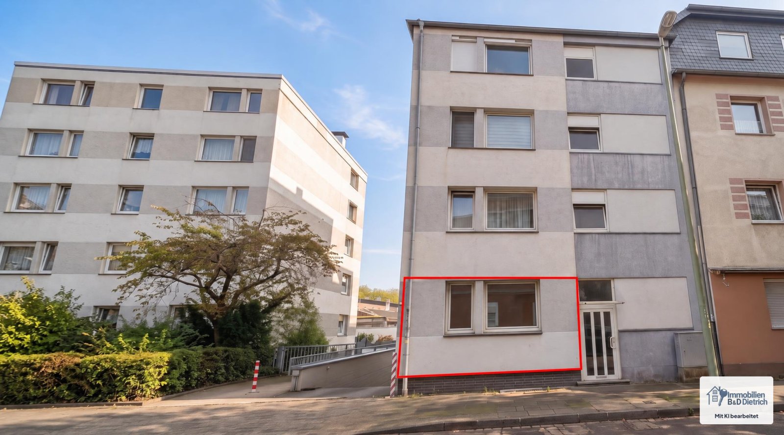 3-Zimmer Erdgeschosswohnung mit TG-Stellplatz 3-Zimmer Erdgeschosswohnung mit TG-Stellplatz
